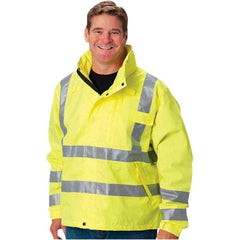 PIP - Size XL, High Visibility Yellow, Waterproof Jacket - Caliber Tooling