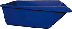 Remco - 149 Gal Blue Rectangular Polyethylene Tub - 21-3/4" High x 32" Diam - Caliber Tooling