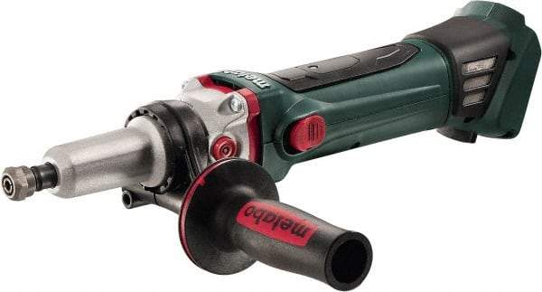 Metabo - 1/4" Collet, 6,000 RPM, Straight Handle Electric Die Grinder - 18 Volts - Caliber Tooling