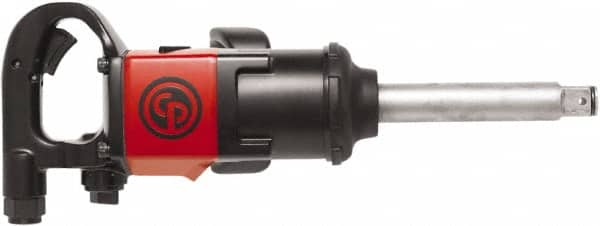 Chicago Pneumatic - 1" Drive, 6,200 RPM, 1,770 Ft/Lb Torque Impact Wrench - D-Handle, 40.4 CFM, 90 psi, 3/8" NPT Inlet - Caliber Tooling