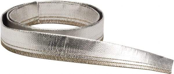 Atlantex - 3/4" ID Silver Radiant Heat Shield for Hoses - 25' Long, -40 to 425°F - Caliber Tooling