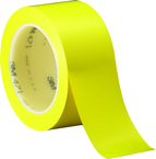 List 471 3" x 36 yds Vinyl Tape - Yellow - Caliber Tooling