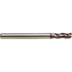 ‎1/16? Dia. × 1/8? Shank x .0940? DOC × 2-1/2? OAL, Carbide, ALtima® 52, 3 Flute, Straight, Square, Solid End Mill - Exact Industrial Supply