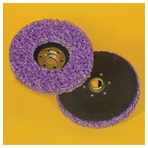 ‎4 1/2 in × 5/8-11 TN Quick-Change Clean & Strip XT Disc SXCS Purple Alt Mfg # 33194 - Caliber Tooling