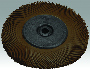 6 x 1' - 80 Grit - Ceramic - Radial Bristle Brush - Caliber Tooling