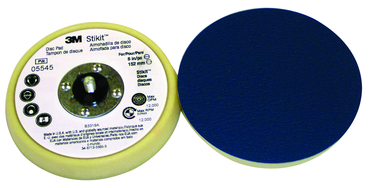 6 x 11/16" - 5/16-24 External Stikit(TM) Low Profile Finishing Disc Pad - Caliber Tooling