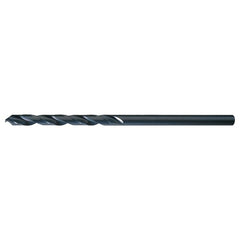 #44 RHS / RHC HSS 135 Degree Split Point NAS-Type Aircraft Extension Drill - Steam Oxide - Exact Industrial Supply