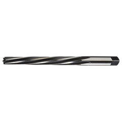 #3/0 LHS / RHC HSS Straight Shank Helical Flute Taper Pin Reamer - Bright - Exact Industrial Supply