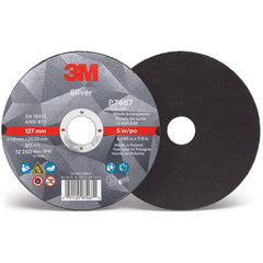 3M Silver Cut-Off Wheel 87470 T27 6″ x .045″ × 7/8″ - Caliber Tooling