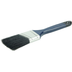 2″ Angled Sash Brush, Black China Bristle, 2-1/4″ Trim Length, Blue Foam Handle - Caliber Tooling