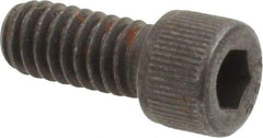 Value Collection - #12-24 UNC Hex Socket Drive, Socket Cap Screw - Alloy Steel, Black Oxide Finish, Fully Threaded, 1/2" Length Under Head - Caliber Tooling