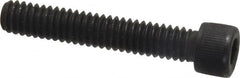 Value Collection - #12-24 UNC Hex Socket Drive, Socket Cap Screw - Alloy Steel, Black Oxide Finish, Fully Threaded, 1-1/4" Length Under Head - Caliber Tooling