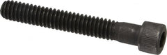 Value Collection - #12-24 UNC Hex Socket Drive, Socket Cap Screw - Alloy Steel, Black Oxide Finish, Partially Threaded, 1-1/2" Length Under Head - Caliber Tooling