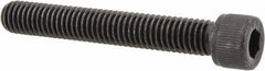 Value Collection - #12-28 UNF Hex Socket Drive, Socket Cap Screw - Alloy Steel, Black Oxide Finish, Partially Threaded, 1-1/2" Length Under Head - Caliber Tooling