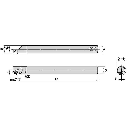 FSRI3123560R STEEL SHANK BORING BAR - Exact Industrial Supply