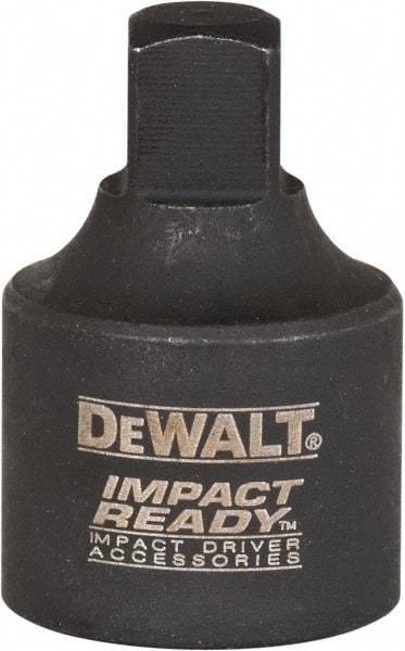 DeWALT - 3/8 Male 1/2 Female Impact Drive Adapter - 3/8" Male, 1/2" Female - Caliber Tooling