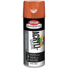 Krylon - Pumpkin Orange, Gloss, Aerosol Spray Paint - 15 to 20 Sq Ft per Can, 12 oz Container - Caliber Tooling