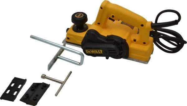 DeWALT - 120 and 240 Volt, 5.5 Amp, 17,000 RPM, Handheld Planer Kit - 1/16 Inch Depth of Cut, 3-1/4 Inch Wide - Caliber Tooling