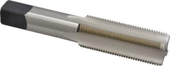 Cleveland - 1-14 UNS 3B 4 Flute Bright Finish High Speed Steel Straight Flute Standard Hand Tap - Bottoming, Right Hand Thread, 5-1/8" OAL, 63.5mm Thread Length, H4 Limit, Oversize - Exact Industrial Supply