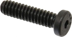 Value Collection - #10-24 UNC Hex Socket Drive, Low Socket Cap Screw - Alloy Steel, Black Oxide Finish, Fully Threaded, 3/4" Length Under Head - Caliber Tooling