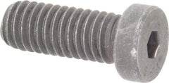 Value Collection - 3/8-16 UNC Hex Socket Drive, Low Socket Cap Screw - Alloy Steel, Black Oxide Finish, Fully Threaded, 1" Length Under Head - Caliber Tooling