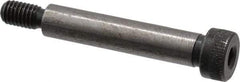 Value Collection - 1/4" Shoulder Diam x 1-1/4" Shoulder Length, #10-32 UNF, Hex Socket Shoulder Screw - 4140 Alloy Steel, Uncoated, 3/16" Head Height x 3/8" Head Diam - Caliber Tooling