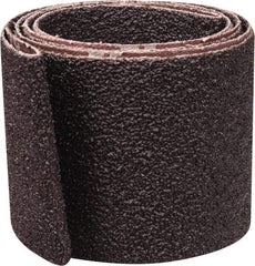 Norton - 2-1/2" Wide x 60" OAL, 36 Grit, Aluminum Oxide Abrasive Belt - Aluminum Oxide, Very Coarse, Coated, X Weighted Cloth Backing, Series R228 - Caliber Tooling