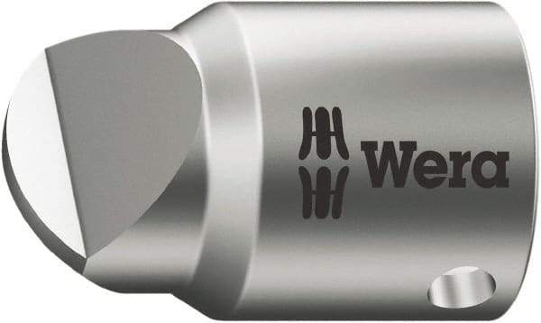 Wera - 1/4" Drive, #12 Point, Standard Slotted Screwdriver Socket - #12 Point - Caliber Tooling