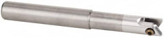 Kennametal - 20mm Cut Diam, 5mm Max Depth of Cut, 20mm Shank Diam, 192mm OAL, Indexable Ball Nose End Mill - 77mm Head Length, Straight Shank, KDMT Toolholder, KDM 20.. Insert - Caliber Tooling