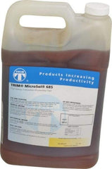 Master Fluid Solutions - Trim MicroSol 685, 1 Gal Bottle Cutting & Grinding Fluid - Semisynthetic, For Machining - Caliber Tooling