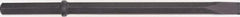 Ingersoll-Rand - 1" Head Width, 14" OAL, 1" Shank Diam, Scaling Chisel - Hex Drive, Hex Shank, Steel - Caliber Tooling