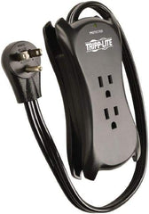 Tripp-Lite - 3 Outlets, 120 VAC15 Amps, 1.5' Cord, Power Outlet Strip - Floor, Keyhole Mount, 5-15 NEMA Configuration, 1.4" Strip - Caliber Tooling