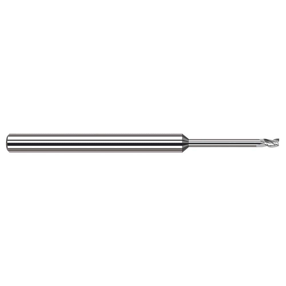 Harvey Tool - Square End Mills; Mill Diameter (Inch): 9/64 ; Mill Diameter (Decimal Inch): 0.1406 ; Length of Cut (Decimal Inch): 0.2200 ; Material: Solid Carbide ; Finish/Coating: Uncoated ; Shank Diameter (Inch): 3/16 - Exact Industrial Supply