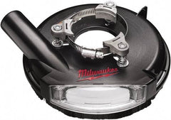 Milwaukee Tool - 7" Diam Grinder Dust Shroud - For Use with Sanders/Grinders - Caliber Tooling