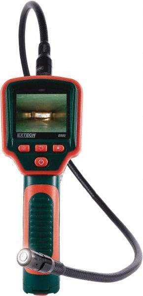 Extech - Video Borescope - 17 mm Probe Diameter, 2.4 Inch LCD Display, 480 x 234 Resolution - Caliber Tooling