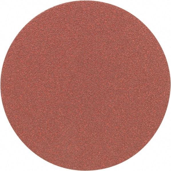 Porter-Cable - 5" Diam, 180 Grit Aluminum Oxide Adhesive PSA Disc - Very Fine Grade, Tan, C Weighted Backing, Flexible, 13,000 Max RPM - Caliber Tooling