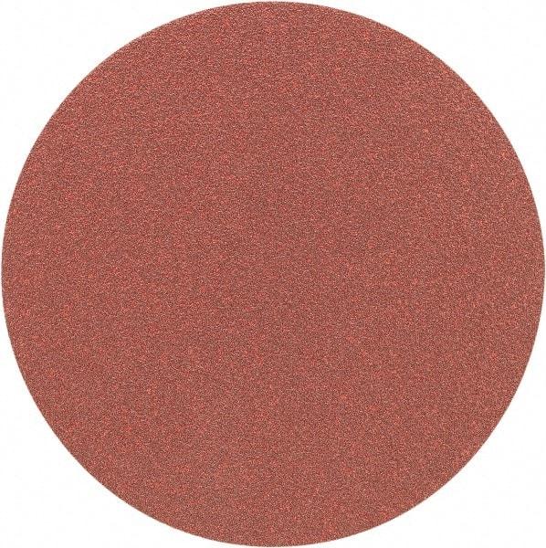 Porter-Cable - 5" Diam, 60 Grit Aluminum Oxide Adhesive PSA Disc - Medium Grade, Tan, C Weighted Backing, Flexible, 13,000 Max RPM - Caliber Tooling