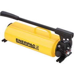 Enerpac - Manual Hydraulic Pumps Number of Stages: 2.000 Oil Volume Per Stroke (Cu. In.): 1.00 - Caliber Tooling