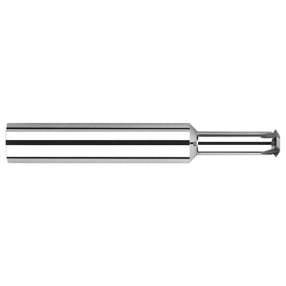 Harvey Tool - Single Profile Thread Mills; Maximum Threads Per Inch: 36 ; Minimum Threads Per Inch: 32 ; Thread Type: Internal/External ; Minimum Nominal Diameter (Inch): #8 ; Cutting Diameter (Inch): 0.1200 ; Shank Diameter (Inch): 1/4 - Exact Industrial Supply