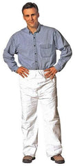 Dupont - Size M, Tyvek General Purpose Work Pants - 23-1/2 Inch Waist, 27-1/2 Inch Inseam, White - Caliber Tooling