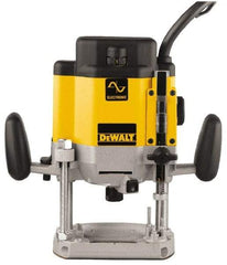 DeWALT - 8,000 to 22,000 RPM, 3 HP, 15 Amp, Plunge Base Electric Router - 1/4 and 1/2 Inch Collet - Caliber Tooling