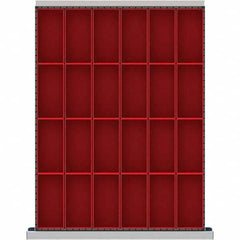 LISTA - 24-Compartment Drawer Divider Layout for 3.15" High Drawers - Caliber Tooling