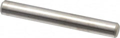 Value Collection - 1/8" Diam x 1" Pin Length 316 Stainless Steel Standard Dowel Pin - Bright Finish, 2 Beveled End - Caliber Tooling