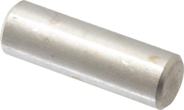 Value Collection - 5/16" Diam x 1" Pin Length 316 Stainless Steel Standard Dowel Pin - Bright Finish, 2 Beveled End - Caliber Tooling