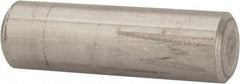 Value Collection - 3/8" Diam x 1-1/4" Pin Length 316 Stainless Steel Standard Dowel Pin - Bright Finish, 2 Beveled End - Caliber Tooling