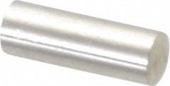 Value Collection - 5mm Diam x 14mm Pin Length 316 Stainless Steel Standard Dowel Pin - Bright Finish, 1 Rounded End - Caliber Tooling