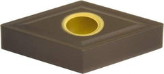 Sumitomo - DNMG432 ENZ Grade AC415K Carbide Turning Insert - Proprietary Finish, 55° Diamond, 1/2" Inscr Circle, 3/16" Thick, 1/32" Corner Radius - Caliber Tooling