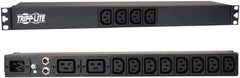 Tripp-Lite - 14 Outlets, 100/240 Volts, 20 Amps, 15' Cord, Power Outlet Strip - Rack Mount, C13/C19 NEMA Configuration, 19" Strip - Caliber Tooling