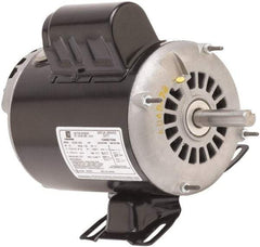 US Motors - 1 Max hp, 1,725 Max RPM, Cap Start Electric AC DC Motor - 115/208-230 V Input, Single Phase, 143T Frame, 7/8" Shaft Diam, Rigid Base Mount, ODP Enclosure - Caliber Tooling