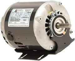 US Motors - 1/4 Max hp, 1,200 Max RPM, Split Phase Electric AC DC Motor - 208-230 V Input, Single Phase, 56 Frame, 5/8" Shaft Diam, Belly Band Mount, ODP Enclosure - Caliber Tooling